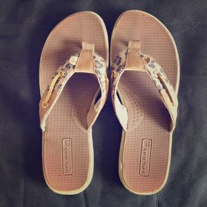 Women's Sperry, Seafish Thong Sandal